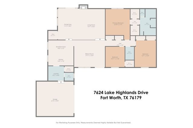 7624 Lake Highlands Drive, Fort Worth, TX 76179