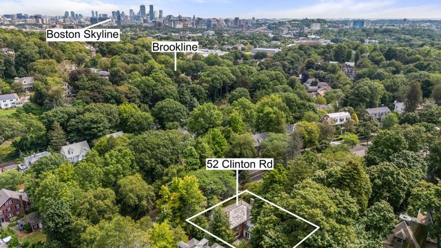 52 Clinton Road, Brookline, MA 02445
