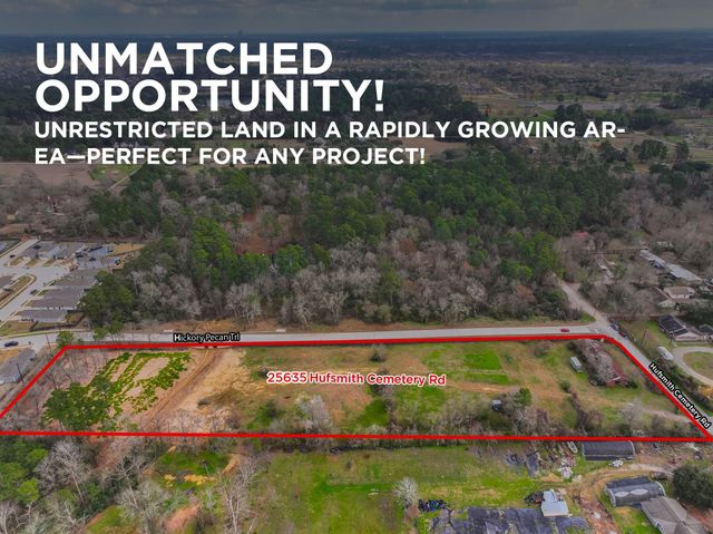 25503 Hufsmith Cemetery Road, Tomball, TX 77375