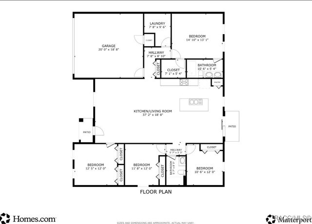 2486 W Magenta Drive, Citrus Springs, FL 34434