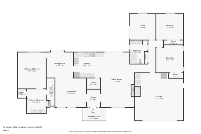26 Cambria Road W, Palm Beach Gardens, FL 33418