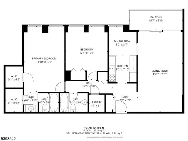 300 Winston Dr-C1601 1601, Cliffside Park Boro, NJ 07010