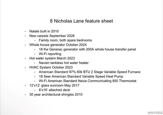 8 Nicholas Lane, Lancaster, NY 14086