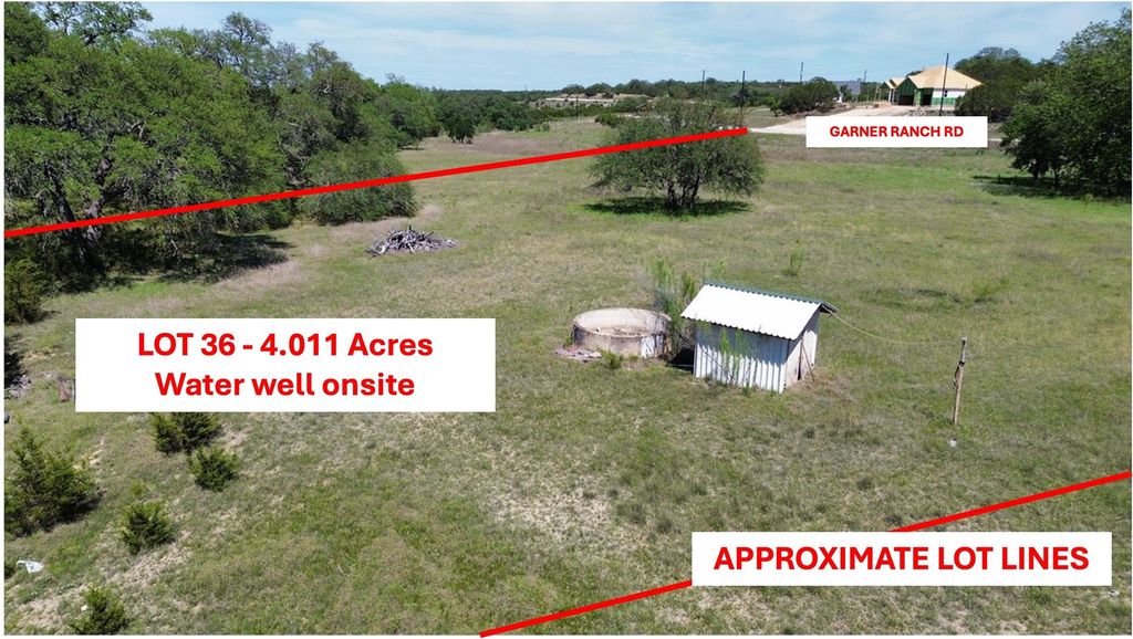 Lot 36 Garner Ranch RD, Bertram, TX 78605