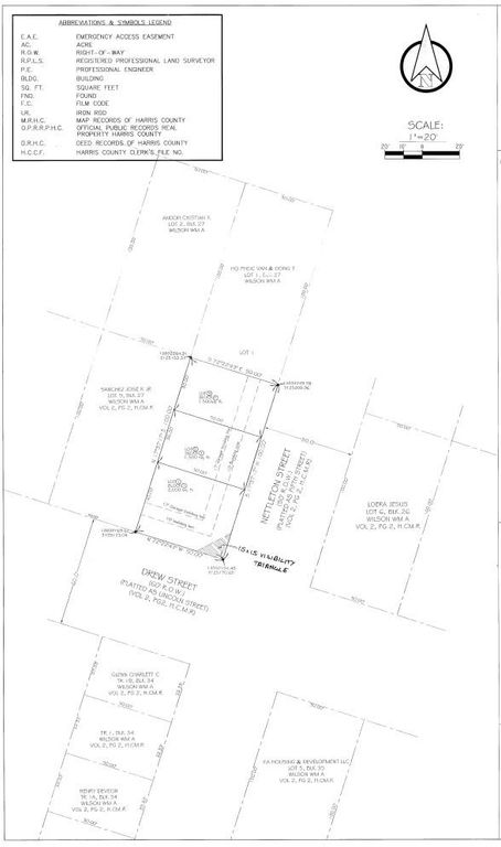 2712, 2714 & 2716 Nettleton Street, Houston, TX 77004