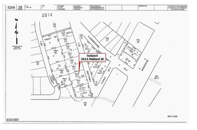 2513 Mallard, El Sereno, CA 90032