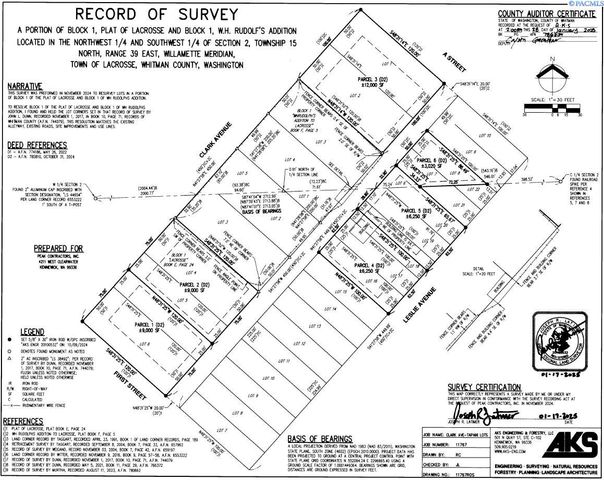 103 1st St., La Crosse, WA 99143