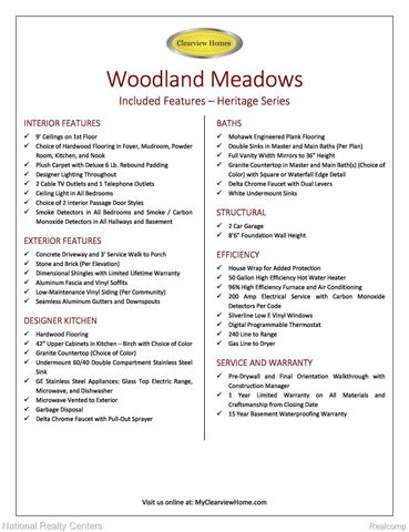 53179 Woodland Meadows, Chesterfield Township, MI 48047