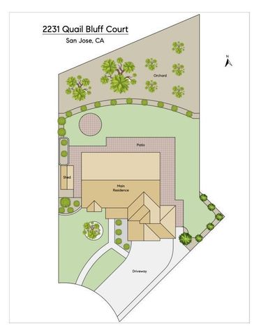 2231 Quail Bluff Court, San Jose, CA 95121