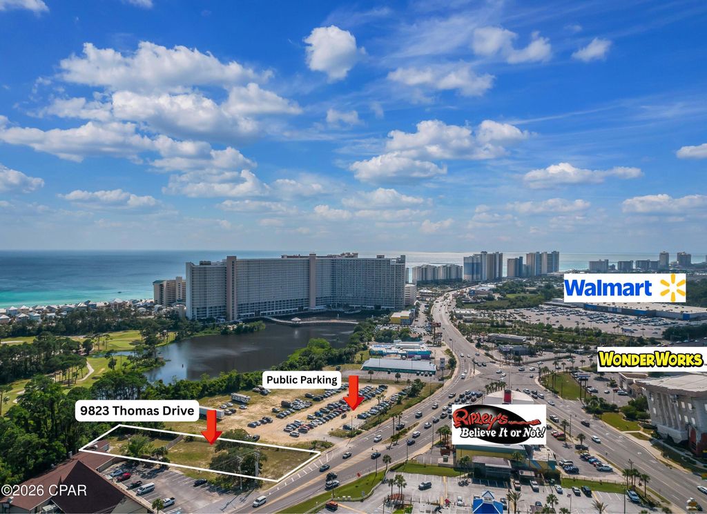 Image 1 of property listing at 9823 Thomas Drive, Panama City Beach, FL 32408
