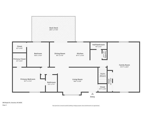 890 Maple Drive, Osceola, WI 54020