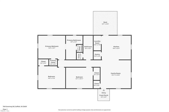 764 Greenway RD, Suffolk, VA 23434