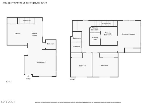 1782 Sparrow Song Court, Las Vegas, NV 89138