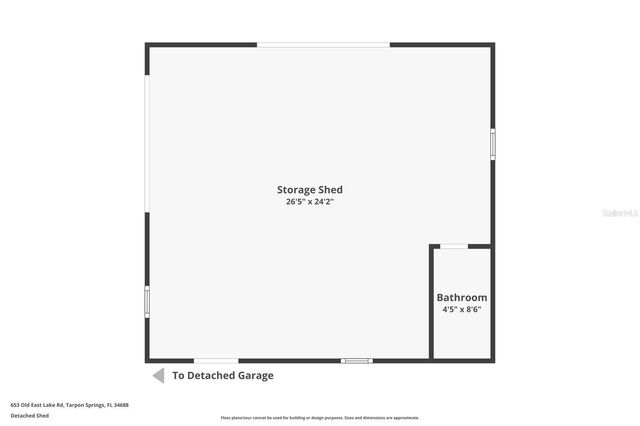 653 OLD EAST LAKE ROAD, Tarpon Springs, FL 34688