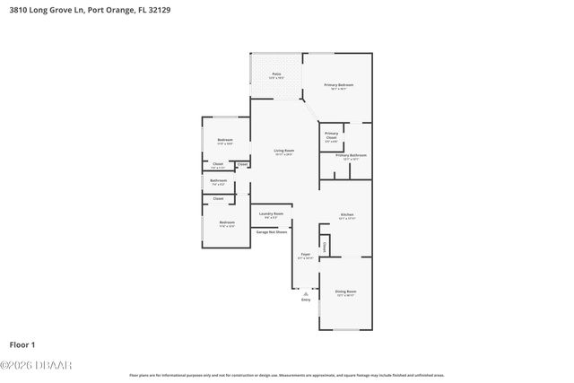 3810 Long Grove Lane, Port Orange, FL 32129