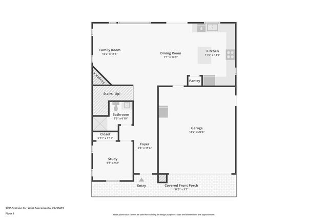 1705 Stetson Cir, West Sacramento, CA 95691