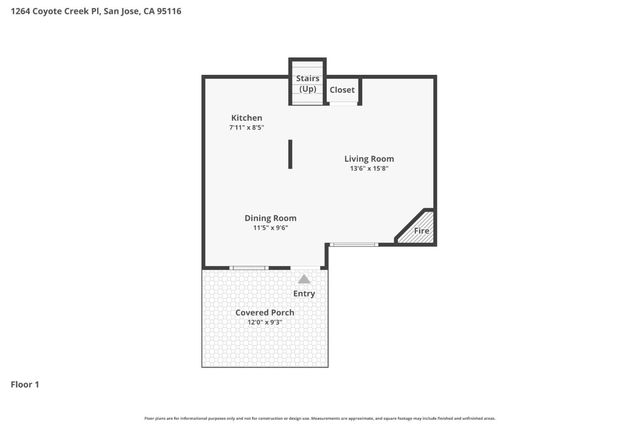 1264 Coyote Creek Place, San Jose, CA 95116
