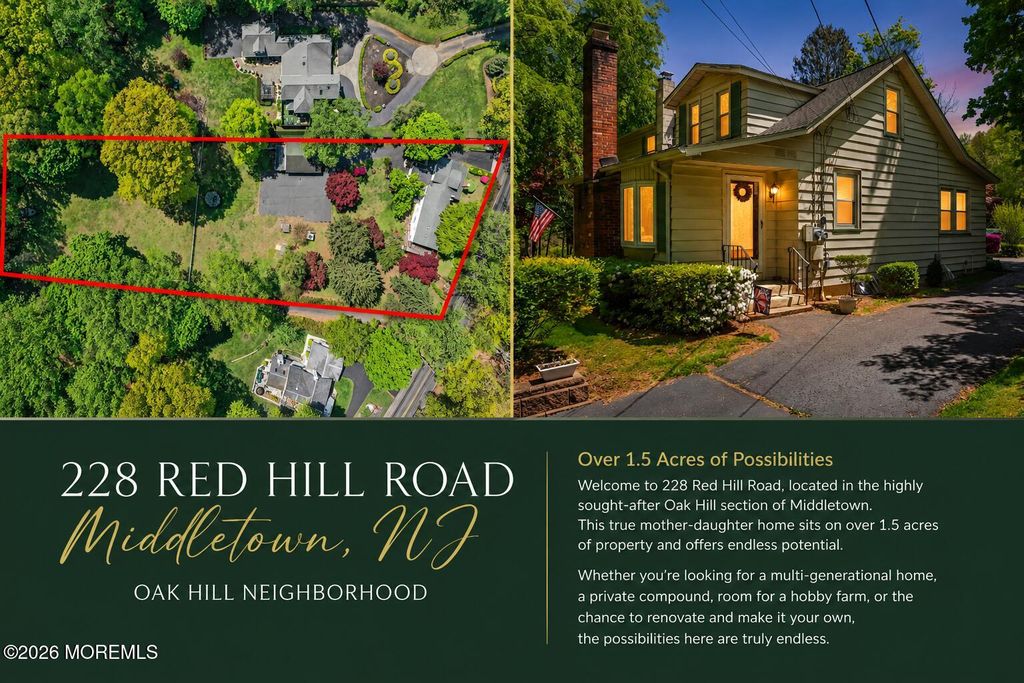 228 Red Hill Road, Middletown, NJ 07748