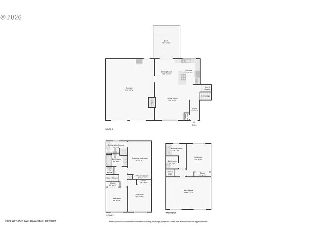 7870 Sw 165TH Ave, Beaverton, OR 97007