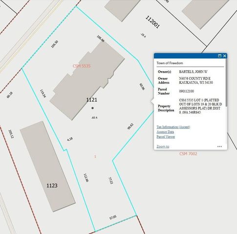N4076 County Road E, Freedom, WI 54130
