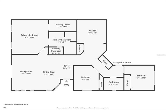 1721 TRAVERTINE TERRACE, Sanford, FL 32771