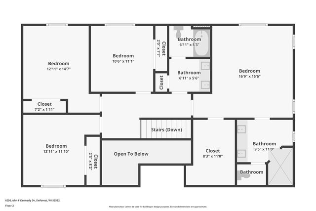 6256 John F Kennedy Drive, Deforest, WI 53532