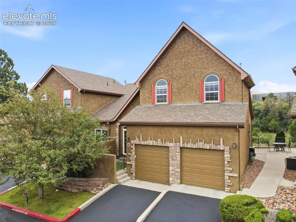 6638 Bethesda Point A, Colorado Springs, CO 80918 — exterior