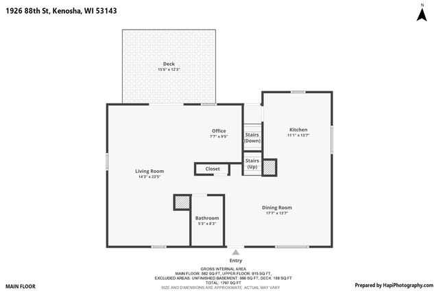 1926 88th STREET, Kenosha, WI 53143