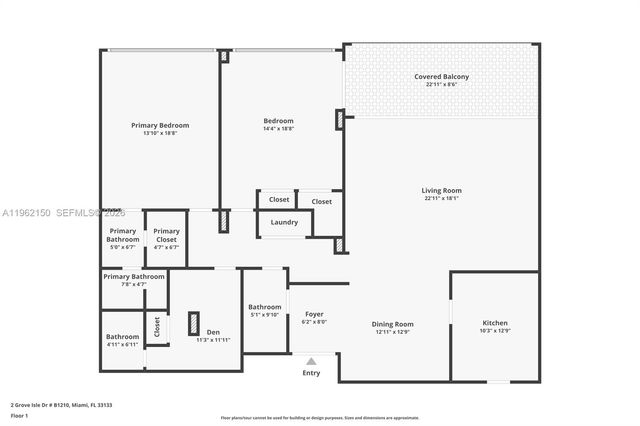 2 Grove Isle Dr B1505, Miami, FL 33133