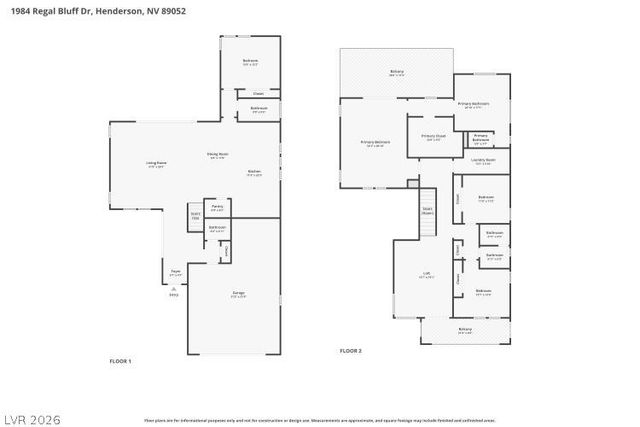1984 Regal Bluff Drive, Henderson, NV 89052