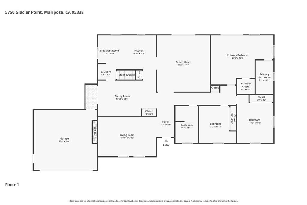 Image 47 of property listing at 5750 Glacier Point, Mariposa, CA 95338