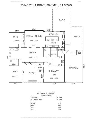 26140 Mesa Drive, Carmel, CA 93923