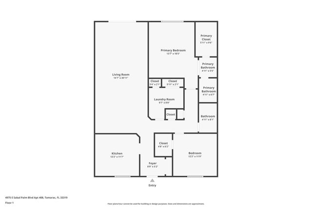 4975 E Sabal Palm Boulevard Apt 309, Tamarac, FL 33319