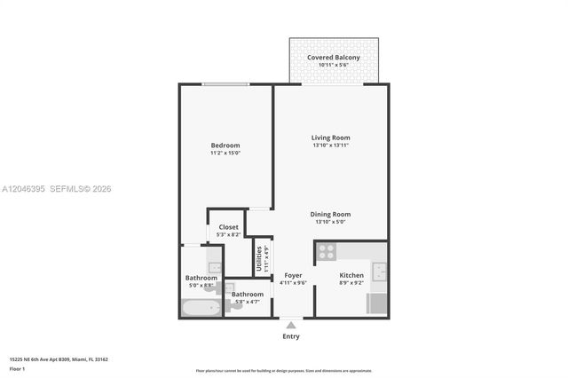 15225 NE 6th Ave B208, Miami, FL 33162