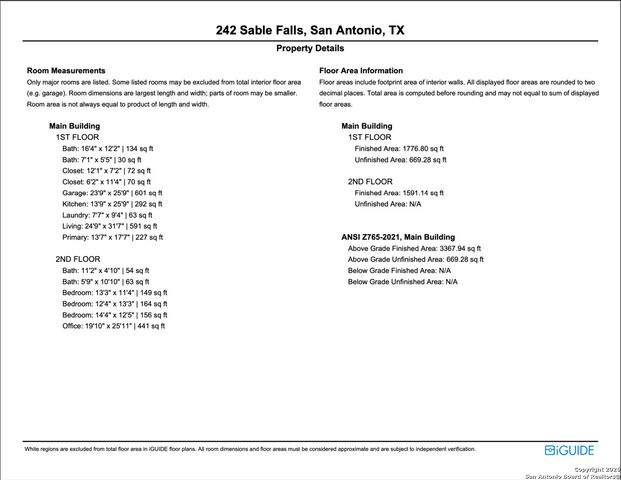 242 Sable Falls, San Antonio, TX 78258