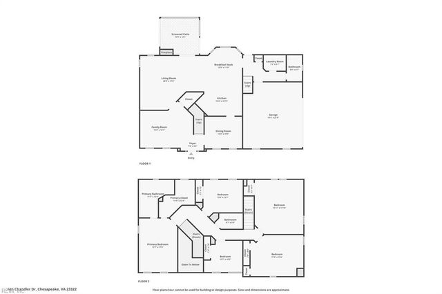 441 Chandler DR, Chesapeake, VA 23322