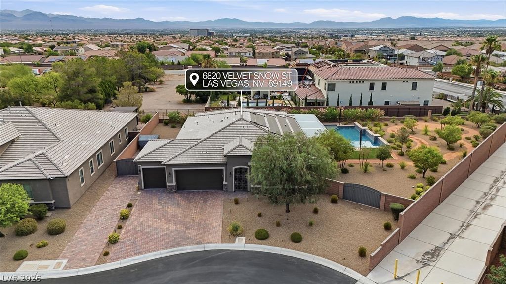 6820 Velvet Snow Street, Las Vegas, NV 89149 — exterior