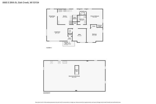 6665 S 20th STREET, Oak Creek, WI 53154