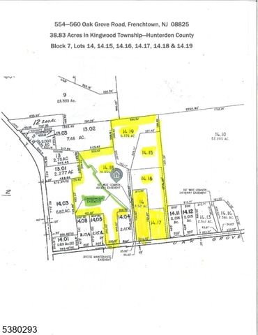 554 Oak Grove Rd, Kingwood Twp., NJ 08825