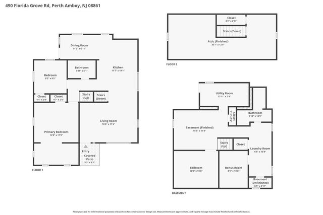 490 Florida Grove Road, Perth Amboy, NJ 08861