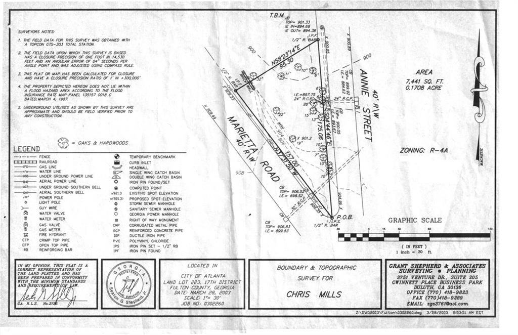 Image 12 of property listing at 1711 Marietta Road, Atlanta, GA 30318