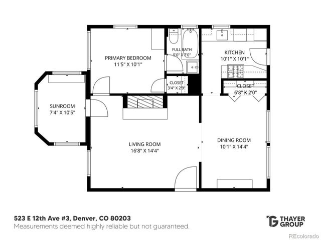 523 E 12th Ave 3, Denver, CO 80203