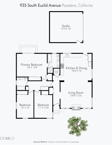 935 S Euclid Avenue, Pasadena, CA 91106