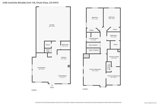 2185 Caminito Rinaldo 118, Chula Vista, CA 91915