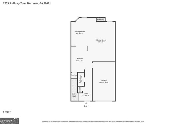 2755 Sudbury Trace, Norcross, GA 30071