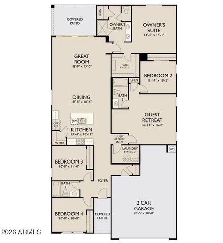 2480 E GALLOPING HORSE Drive, San Tan Valley, AZ 85140