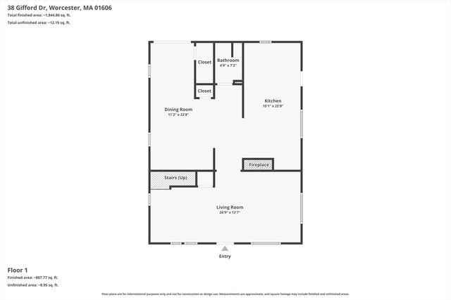 38 Gifford Dr, Worcester, MA 01606