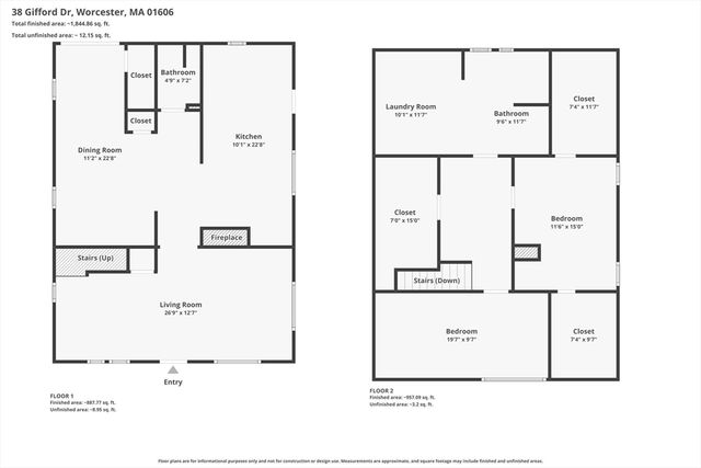 38 Gifford Dr, Worcester, MA 01606