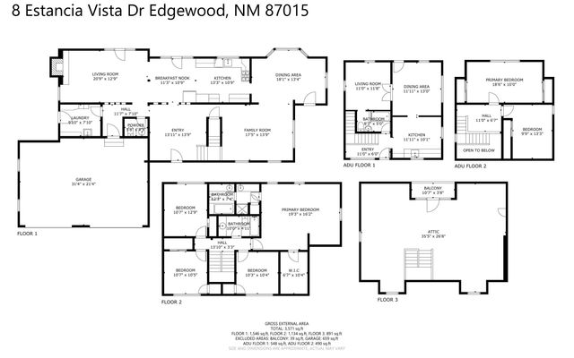 8 ESTANCIA VISTA Drive, Edgewood, NM 87015