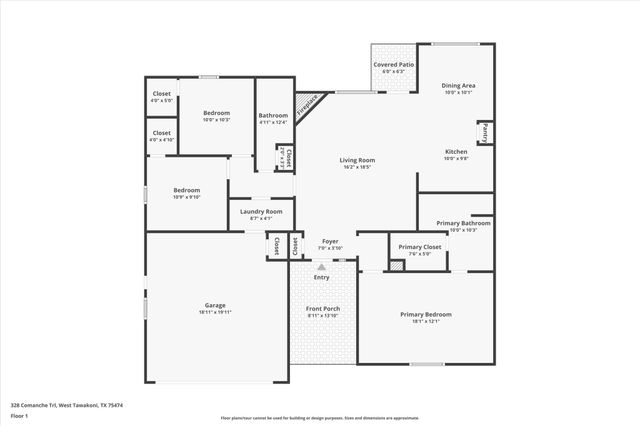 328 Comanche Trail, West Tawakoni, TX 75474
